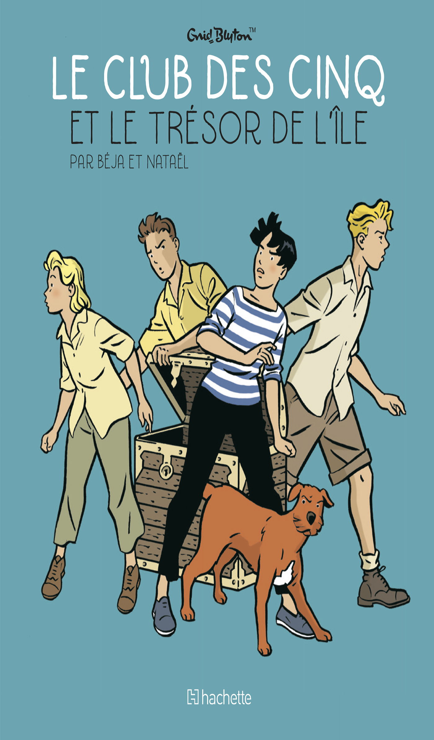 Le Club Des Cinq Et Le Tresor De L'Ile - Petit Format