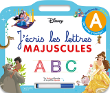 Disney - Les Grands Classiques - Ardoise J'Ecris Les Lettres Majuscules  (3-6 Ans)