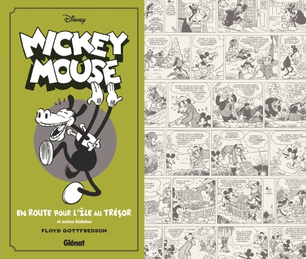 Mickey Mouse Par Floyd Gottfredson N&B - Tome 02 - 1932/1933 - En Route Pour L'Ile Au Tresor Et Autr