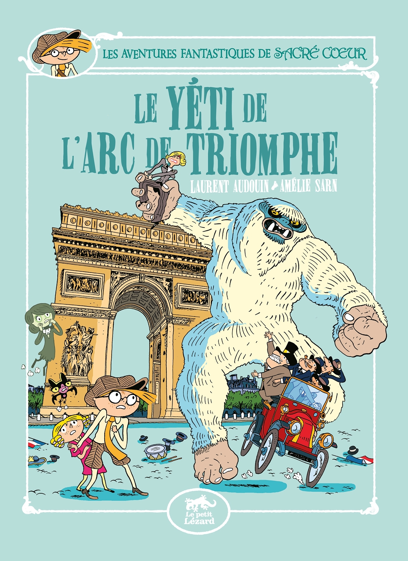 SACRE-COEUR ET LE YETI DE L'ARC DE TRIOMPHE