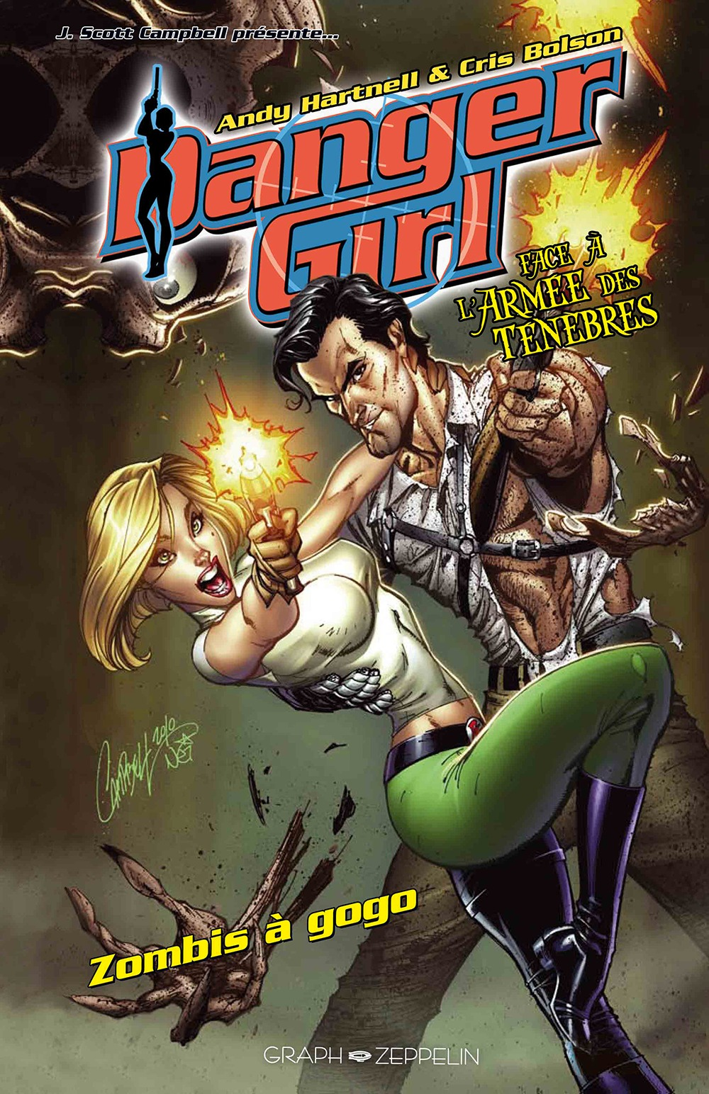 Danger Girl Face A L'Armee Des Tenebres - Zombis A Gogo