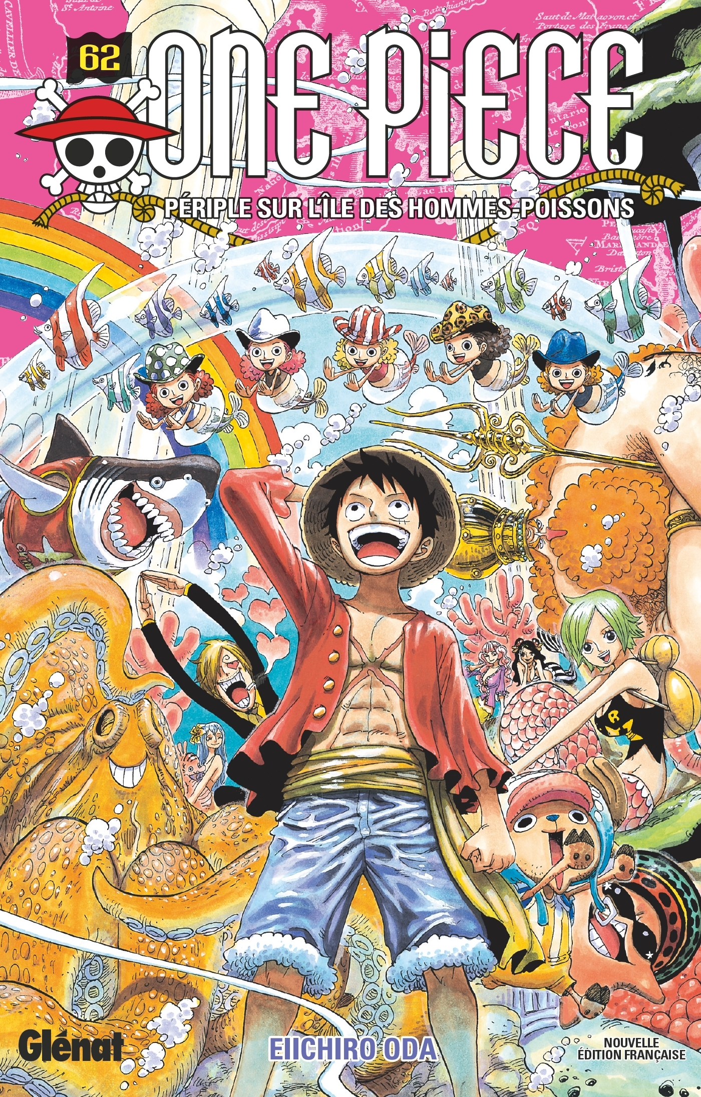 One Piece - Edition Originale - Tome 62 - Periple Sur L'Ile Des Hommes-Poissons