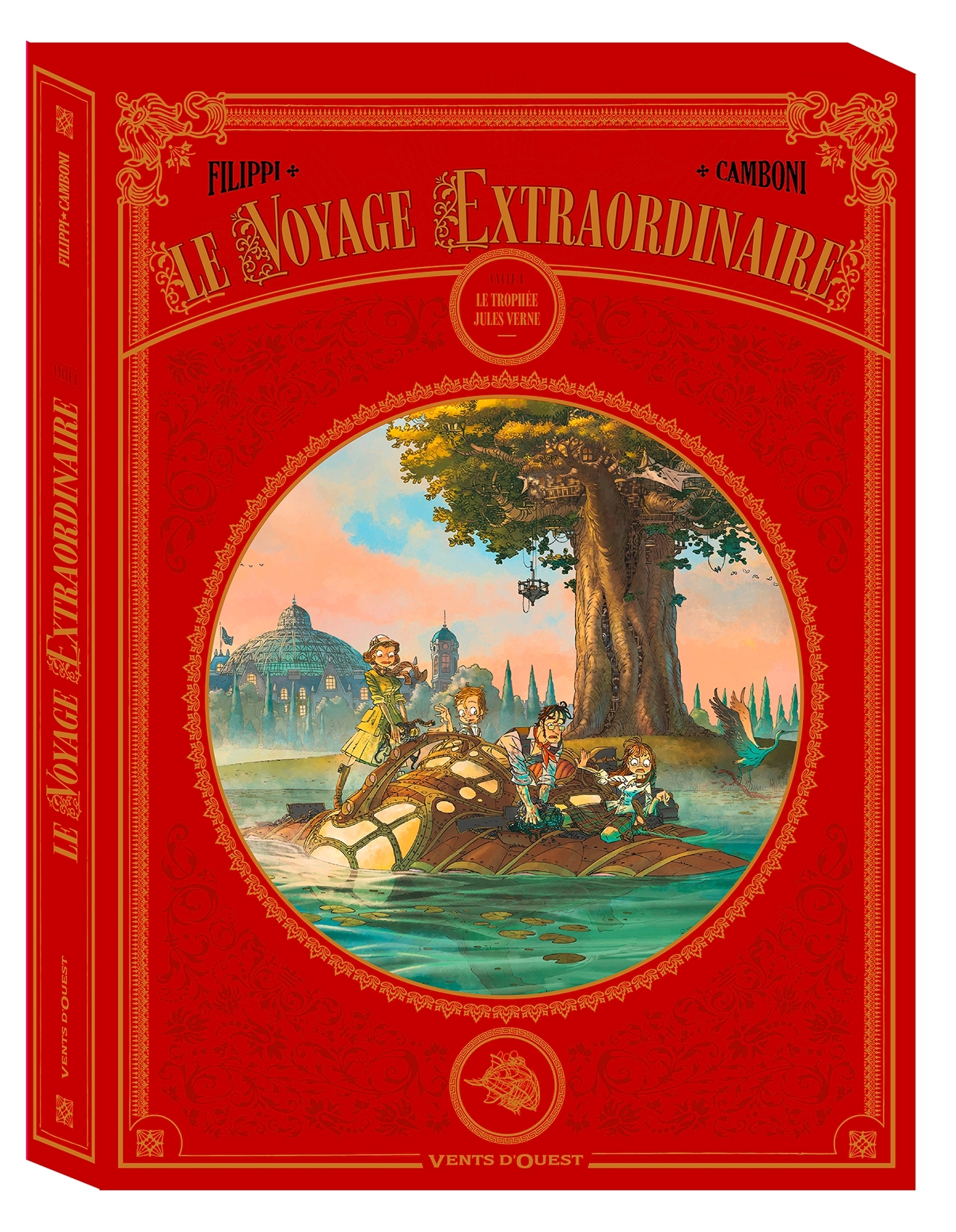 Le Voyage Extraordinaire - Coffret Tomes 01 A 03 - Cycle 1 - Le Trophee Jules Verne