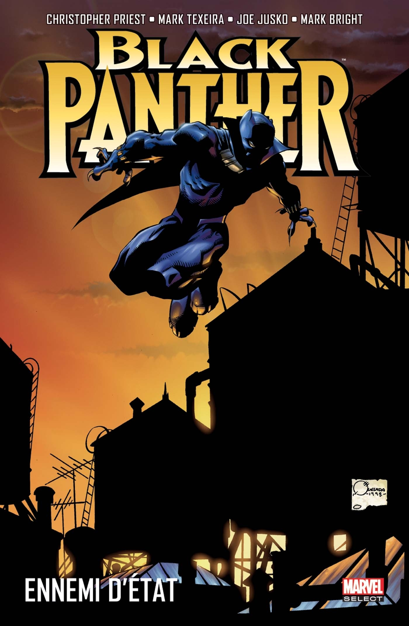 Black Panther Par Christopher Priest T01