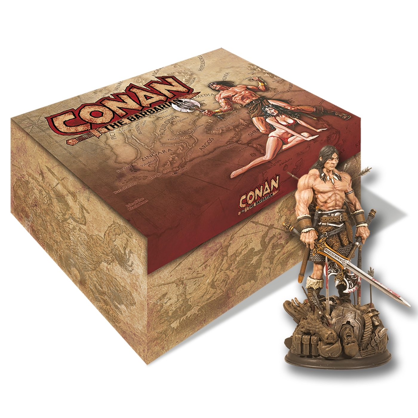 Tout L'Art De Conan - Artbook Avec Statue Exclusive