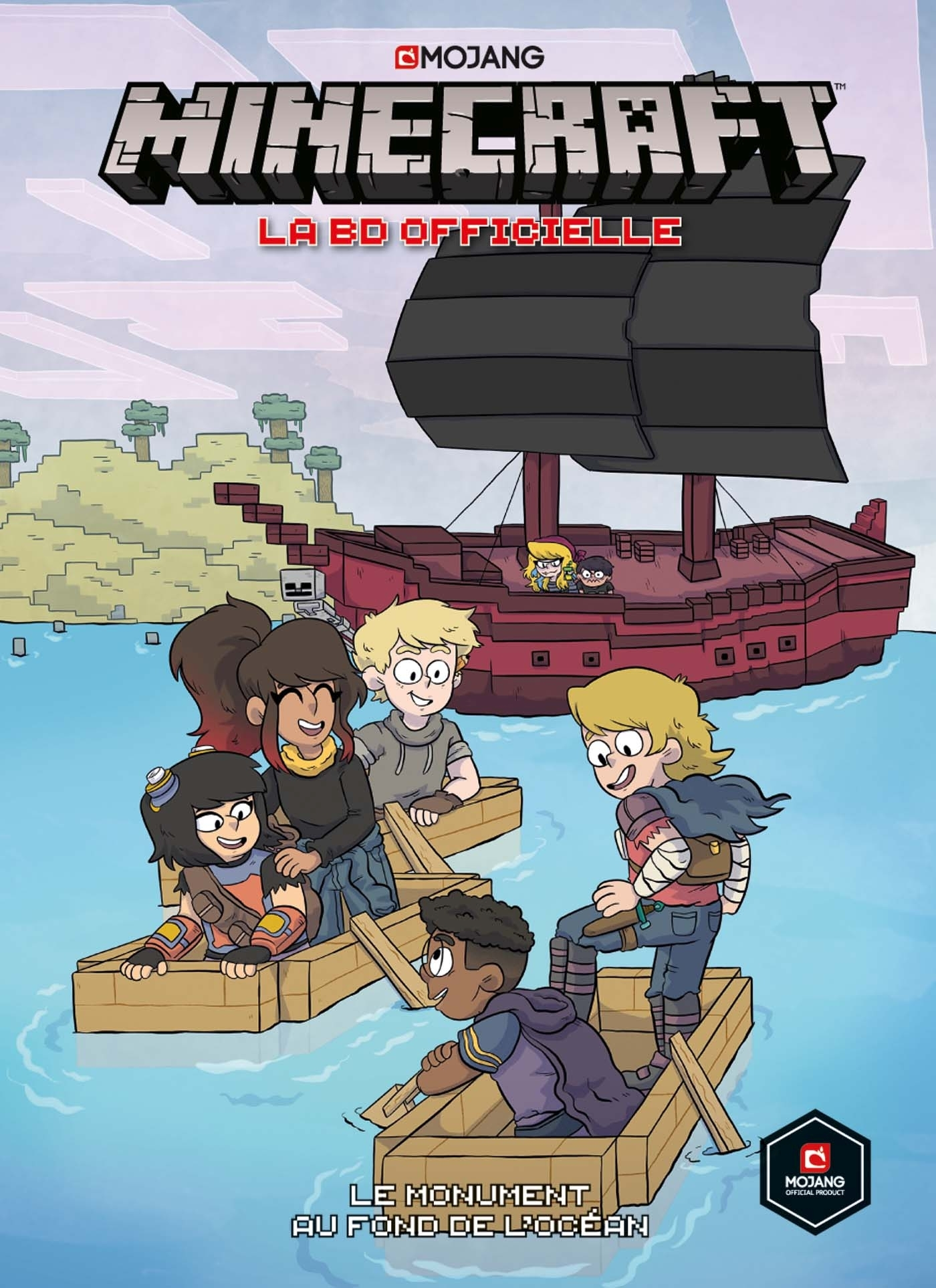 Minecraft La Bd Officielle T02 : Le Monument Au Fond De L'Ocean