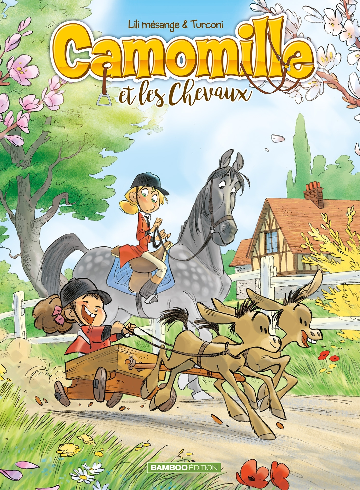 Camomille Et Les Chevaux - Tome 02 - Sacre Pompon
