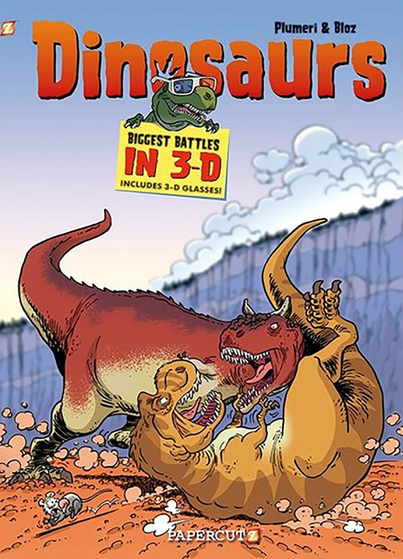 Les Dinosaures En Bd : 3d - Version Anglaise