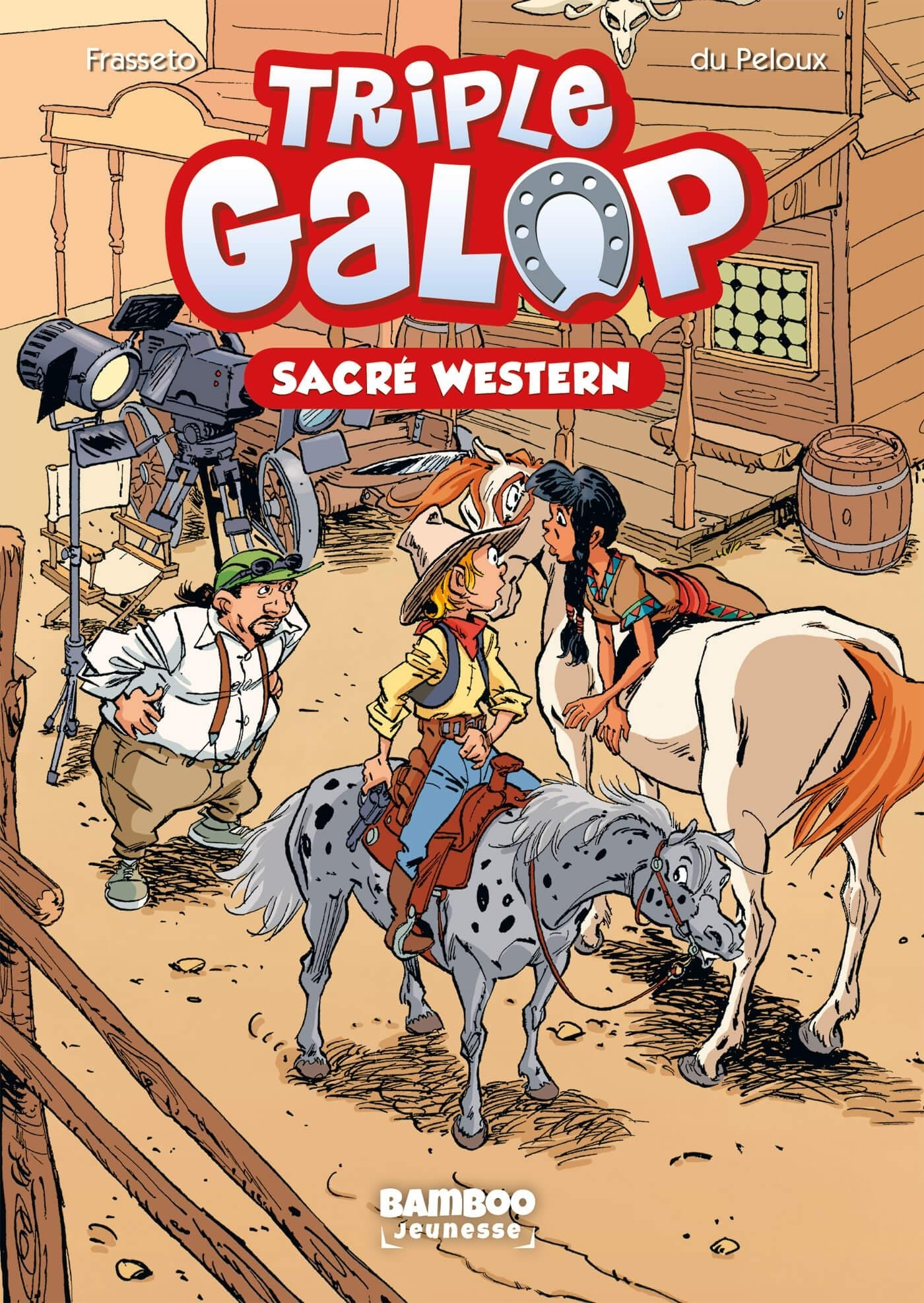 Triple Galop - Poche - Tome 04 - Sacre Western