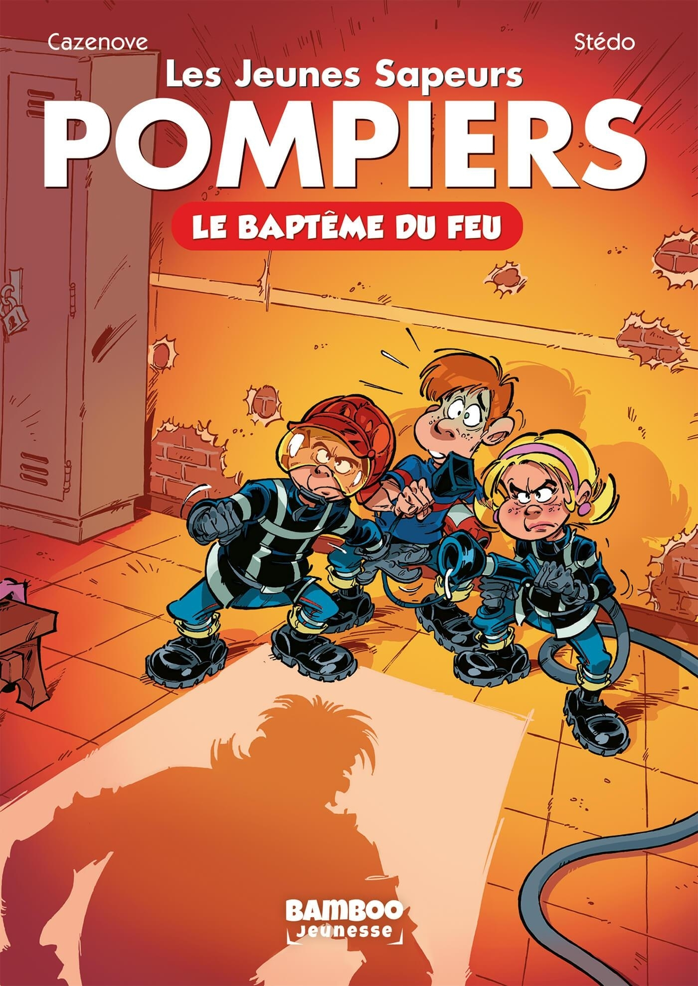 Pompiers (Les) - Les Jeunes Sapeurs Pompiers - Poche - Tome 01 - Le Bapteme Du Feu