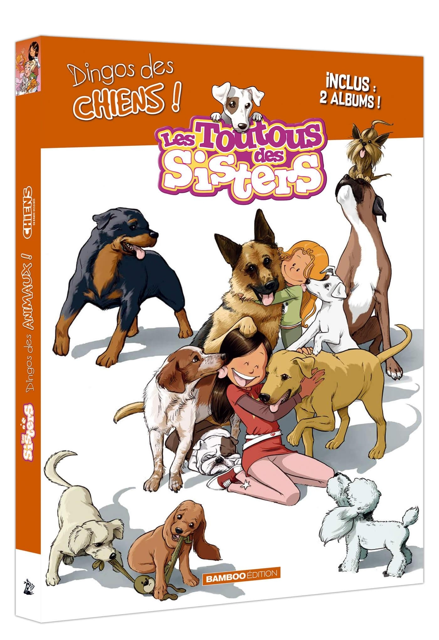 Sisters (Les) - T01 - Les Toutous Des Sisters / Les Chiens En Bd - Ecrin