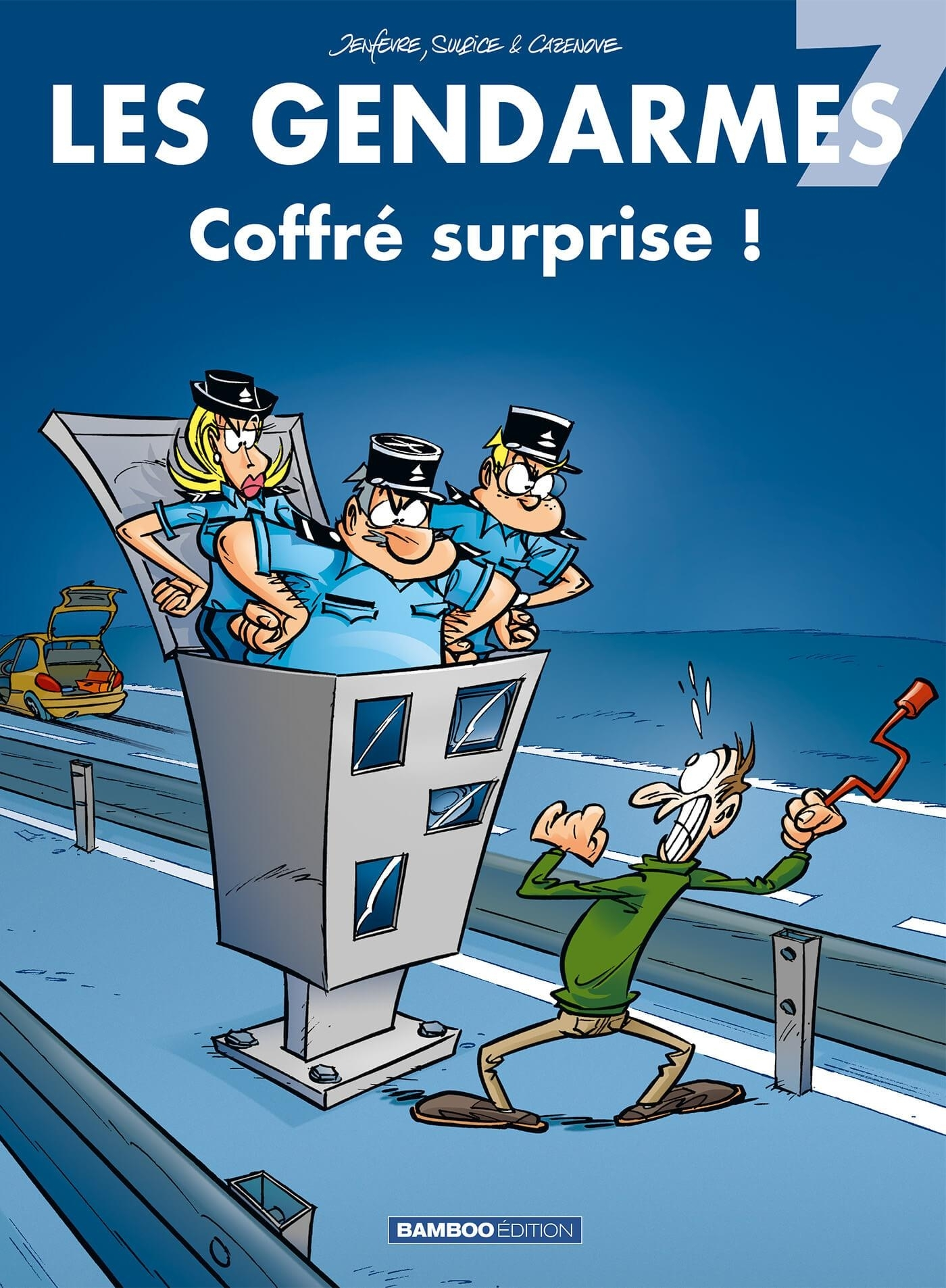 LES GENDARMES - TOME 07 - TOP HUMOUR 2023 - COFFRE SURPRISE !
