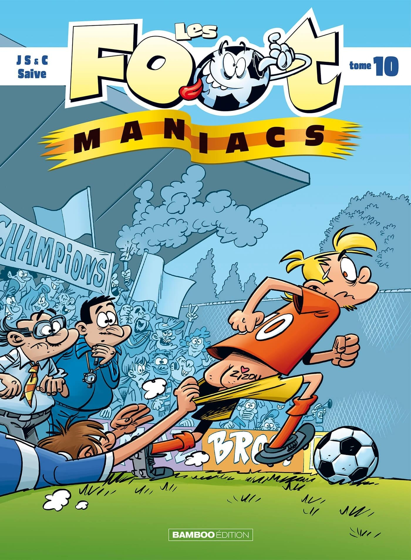 LES FOOTMANIACS - TOME 10 - TOP HUMOUR 2023