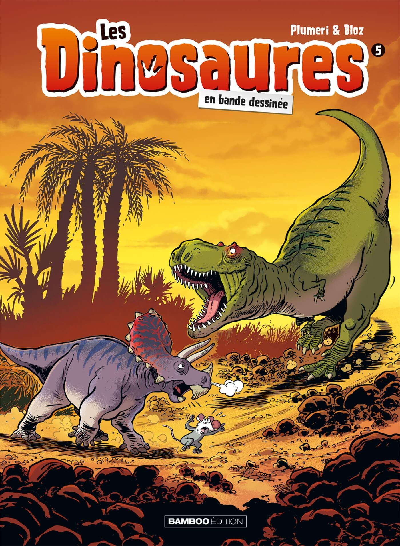 LES DINOSAURES EN BD - TOME 05 - TOP HUMOUR 2023