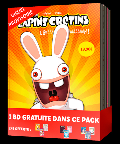 The Lapins Cretins - Pack 2+1 T01 A T03