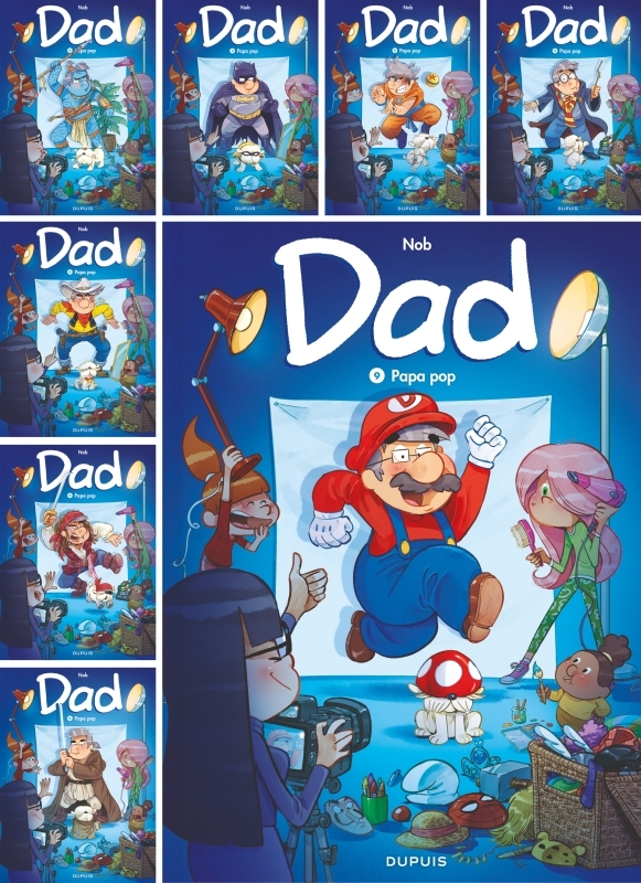 DAD - TOME 9 - PAPA POP / 8 VARIANTES DE COUVERTURE