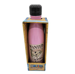 One Piece - Bouteille d'eau en métal "Wanted Chopper" 540ml