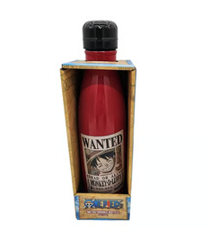 One Piece - Bouteille d'eau en métal "Wanted Luffy" 540ml